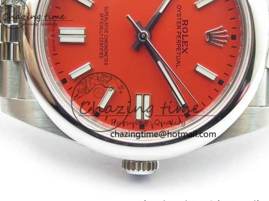 Bracelet Jubilee Dial SS A2813 Perpetual BP 41mm on Oyster Maker Best Red Edition 124300 0104